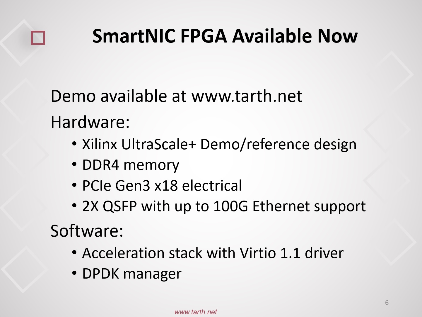SmartNICs Demo